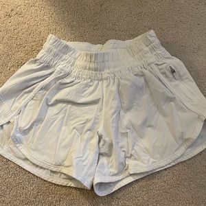 White Lululemon Size 4 Shorts